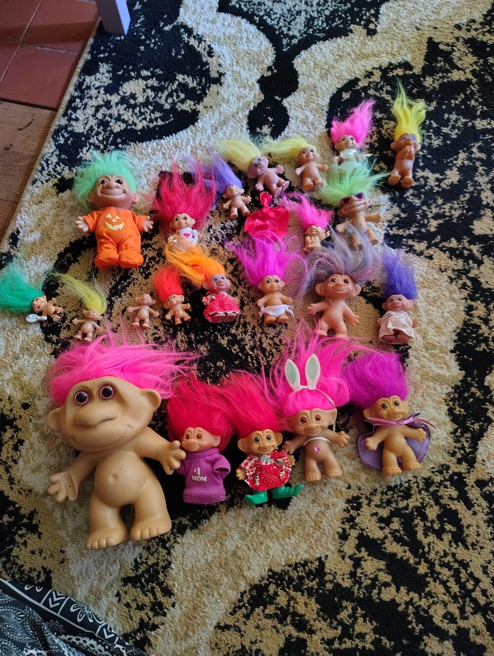 Vintage Troll Dolls Lot Of 20